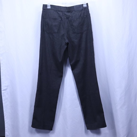 Hugo Boss Stretch Phoenix ( 19427) Grey Virgin Wool Blend 5 Pocket Pants 33x34 - Picture 6 of 16